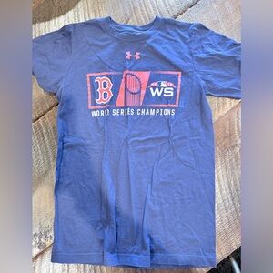 Under Armour Navy World Series Champions Tee